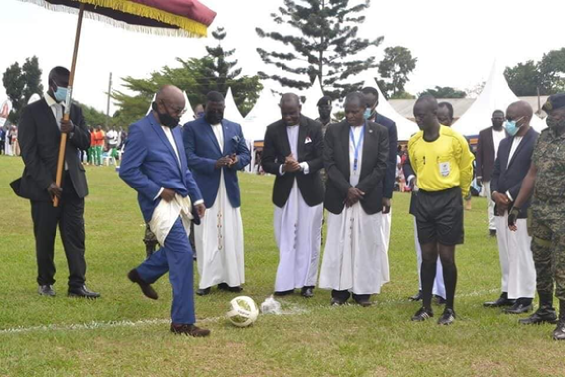 The king is to grace the opening of the clans football competition on Saturday, 13th of July